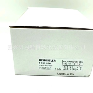 เอนโค้ดเดอร์ Hengstler รุ่น Ri58 0 360ek 42ih แบบอินครีเมนทัล 58 มม. สำหรับระบบอัตโนมัติในอุตสาหกรรม - Product Image 1