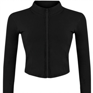 Chaqueta Deportiva Ligera para Mujer, con Cierre Completo, para Correr, Yoga y Entrenamiento, Corte Ajustado, con Orificios para los Pulgares - Product Image 6