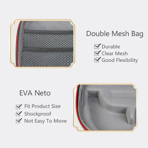 Housse de transport EVA de luxe pour casque de jeu <span class=keywords><strong>VR</strong></span> avec fermeture à glissière sac de rangement protecteur pour <span class=keywords><strong>Quest</strong></span> 3 et <span class=keywords><strong>Quest</strong></span> <span class=keywords><strong>2</strong></span> Home Travel - Product Image 6