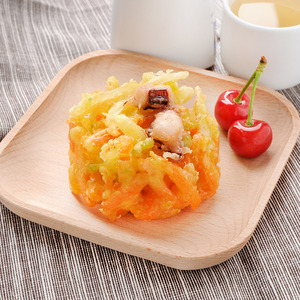 Pancake japonais surgelé aux légumes frits croustillants, tempura sain, tarte aux légumes, calmar, <span class=keywords><strong>oignon</strong></span>, <span class=keywords><strong>pomme</strong></span> <span class=keywords><strong>de</strong></span> <span class=keywords><strong>terre</strong></span>, carotte, boîte pour enfants, salé - Product Image 2