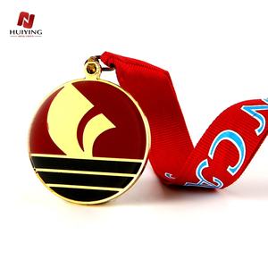 Medallas de Metal Personalizadas con Baño de Oro, Plata o Latón, MOQ Bajo, para Premios de Competencia de Equipos de Baile y Animadoras, con Resina Epoxi Brillante - Product Image 1