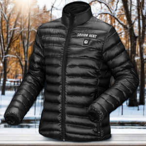 Heren Oplaadbare Batterij Verwarmde Jas Voor Dames Plus Size Far Infrarood Waterdichte Ritssluiting Winter Gebreide Geverfde Verwerking - Product Image 1