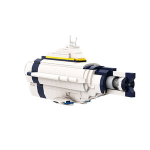 Funbuild Subnautica <span class=keywords><strong>Cyclops</strong></span> Warship Blockモデルビルディングトイサイクロプス船深海海底ビルディングブロックセット - Product Image 6