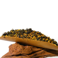 Teh Oolong Osmanthus Beraroma Premium, Teh Wulong Campuran Osmanthus Alami Segar, Bahan Baku Massal Untuk Pembuatan Minuman Komersial