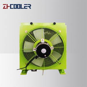 Refroidisseur <span class=keywords><strong>d</strong></span>'huile hydraulique à contre-courant refroidi par air avec ventilateur électrique Échangeurs de chaleur à usage industriel - Product Image 3