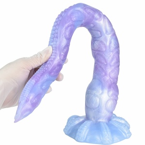 YOCY Fantasy Huge Tentacle <b>Dildo</b> Suction Cup Silicone Flexible Deep Sea Octopus Tentacle Anal Plug Unisex Adult Sex Toys - Product Image 6