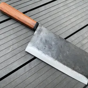 Cuchillo japonés de cocina para picar carne, juego de cuchillos de Chef forjado a mano