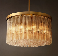 Lustre en verre soufflé de Murano, art moderne, romantique et créatif, pour salle à manger, chambre à coucher, simple et rond