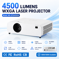 Proyector Láser Educativo de 4500 Lúmenes para Aulas, Centros de Capacitación Escolar con Control LAN RS232