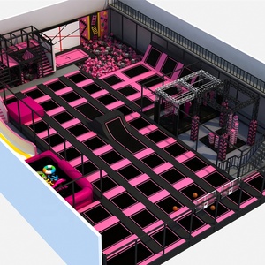 Chất Lượng Cao Hình Chữ Nhật Trampoline Nhảy Miễn Phí Lớn Trong Nhà Công Viên Giải Trí Trampoline - Product Image 2