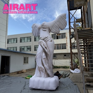 Exposition d'art : Statue gonflable de la Victoire à ailes / Sculpture géante gonflable <span class=keywords><strong>Nike</strong></span> - Product Image 6