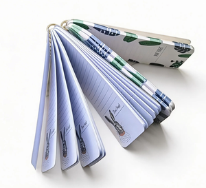 Carnets de notes pour enfants au design unique, format vertical, reliure spirale, impression sur carton rigide - Product Image 6