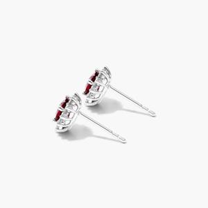Premium 925 <b>Sterling</b> <b>Silver</b> Moissanite Diamond <b>Stud</b> Earrings Brilliant Luxury Fine Jewelry for Women Bridal Wedding Anniversary - Product Image 2