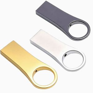 Memoria USB Portátil Metálica Impermeable al por Mayor de Fábrica OEM, 2GB-256GB, Estilos 3.0 y 2.0, Chips, Regalos, Características Personalizadas - Product Image 1