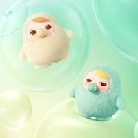 POPMART PUCKY Bonnet Bulle Série PVC En Peluche Pendentif Boîte Aveugle Jouets À Collectionner Conception Aléatoire Figurines