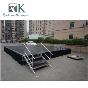 Lightweight Aluminium Alloy Portable Stage Platform Truss Stage with Custom Dimensions for Indoor Outdoor Events - Product Image 5