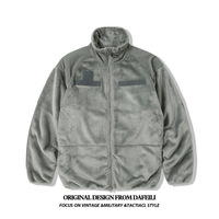 Veste d'hiver chaude personnalisée pour homme en polaire légère, idéale pour l'extérieur