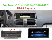 Vente 12.3 "8g 128g Voiture Stéréo Carplay Android Auto Dsp Wifi pour Mercedes benz Classe C W204 2008-2010 NTG4.0 Lecteur multimédia de voiture