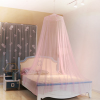 Moustiquaires dôme pliables faciles à installer en polyester pour chambres à coucher