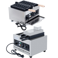 Vente chaude Commercial Électrique Brochette Gaufrier En Acier Inoxydable Waffleballs Brochette Maker Machine