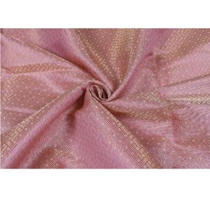 Tela Brocada Elegante, Brillante, Ecológica y Ligera, Material de Poliéster con Diseño Floral Abstracto para Confección de Vestidos Étnicos para Niñas - Product Image 1