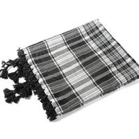 Keffiyeh Shemagh Ghutra de Dubaï de Haute Qualité - Châle Saoudien - Foulard en Polyester du Moyen-Orient