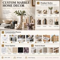 Supports de présentation de gâteaux en marbre naturel rose crème, innovants, modernes, de luxe, de haute qualité, pour événements, vente en gros OEM