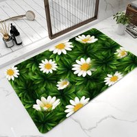 Superabsorbierender, schnell trocknender Diatomeenerde-Bodenbelag, rutschfester Teppich, Badezimmer-Spielmatte, Türmatte, Diatomeenerde-Badematte
