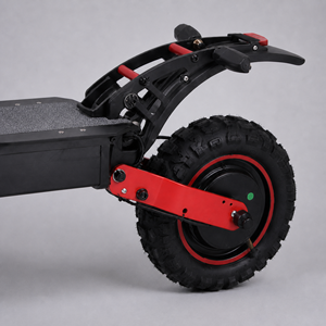 Scooter 2400W, batterie 48V 21Ah, autonomie 55KM, vitesse 60KMH, pneus route 11 pouces, double suspension, pliable, étanche, Qn017, double moteur El - Product Image 1