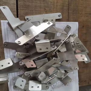 Chất lượng cao Titan cắt laser tấm kim loại chế tạo tùy chỉnh Anodized thép không gỉ Nhôm Nhà máy cao cấp kim loại dập - Product Image 6