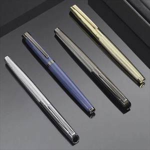 High Quality Custom Business Signature Metal Ballpoint <b>Pen</b> Black Customizable Luxury Logo 1.0mm Tip for Company Group Purchases - Product Image 4