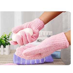 Двусторонние перчатки для отшелушивания тела, массажные перчатки для красоты, спа, перчатки для купания, отшелушивающие перчатки для душа - Product Image 4