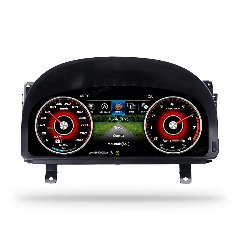 Medidor de velocidade digital LCD de 12,3" para Toyota Alphard 30 Series 2015-2018