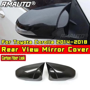 Coques de protection pour rétroviseurs latéraux de voiture, capuchons de rétroviseurs pour Toyota Corolla 2014-2018, kit carrosserie, accessoires automobiles - Product Image 1