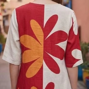 Nouvelle collection esthétique, robe en tricot légère et respirante de style décontracté pour femmes, robe lanterne extensible, vêtement pour toutes les saisons - Product Image 6