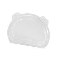 Boîte à gâteaux à emporter jetable de qualité alimentaire pour boulangerie pâtisserie dessert collation biscuit boîte à crème glacée avec couvercle anti-buée en PET