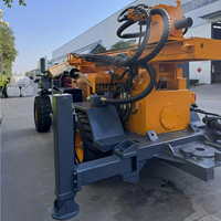 Foreuse de puits profonds sur roues de 260 m QY260, machine diesel DTH pour l'irrigation agricole, l'eau potable et les puits de construction