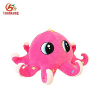 Figurine en peluche de jouet de poulpe et de seiche en peluche mignonne avec remplissage en coton PP