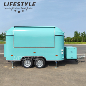 Prix d'usine Frites Hotdog Chariot Remorque Café Pizza Camion Remorque Food Truck Restaurant Entièrement Équipé - Product Image 1