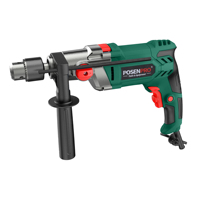Machines de forage de béton 230-240V, perceuse à percussion électrique industrielle, 13 mm, 1200 W, avec fonction marteau à engrenages métalliques