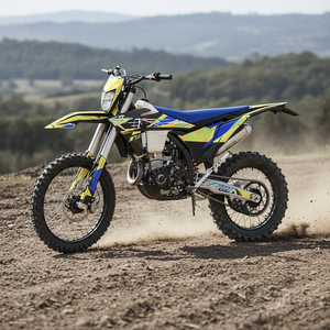 Motocicleta Todoterreno GX-Olaf-NC450 de Gasolina, 450cc, 4 Tiempos, Refrigerada por Agua, Suministro de Combustible PWK38, SOHC, 4 Válvulas, Dirección de Aleación de Aluminio CNC - Product Image 3