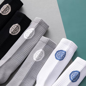 High Quality China <strong>Manufacturer</strong> New Design Stylish Knitted Cotton <strong>Sock</strong> logo Bespoke Large <strong>Custom</strong> <strong>Socks</strong> - Product Image 6