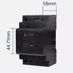 Đường sắt gắn chuyển mạch cung cấp điện, 220V đến 12V/24V DC biến áp, điện áp kháng cho điều khiển công nghiệp - Product Image 2