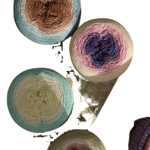 Hilo de Algodón 100% Peinado Teñido a Mano con Plantas Naturales, Ecológico para Bolsos y Chales de Ganchillo, Tejido y Costura - Product Image 1