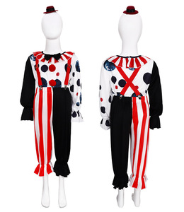 Costume de clown fantôme d'halloween unisexe pour adultes costumes de scène de cosplay terrifiant et effrayant ensemble de tenues de sang fantôme pour hommes et femmes - Product Image 6