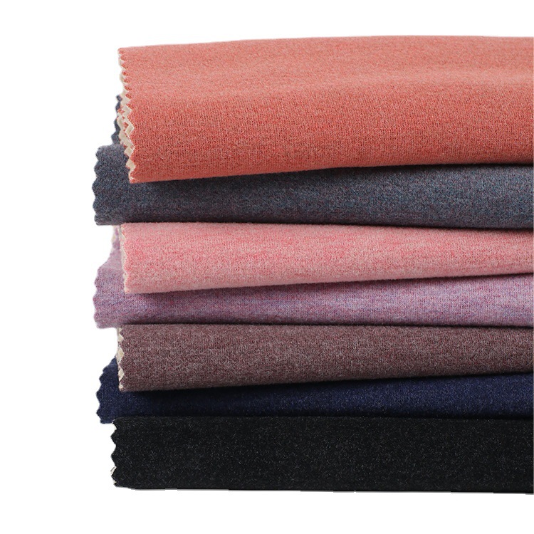 Изготовленная на заказ трикотажная толстовка ткань OEKO TEX100 флисовая ткань для термобелья