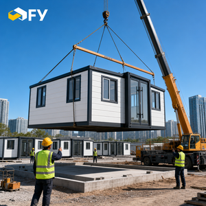 Casa Plegable de Doble Ala con Diseño Expandible, Ahorro de Espacio, Prefabricada y Portátil para Acampar al Aire Libre, Jardín, Patio Trasero u Oficina - Product Image 6