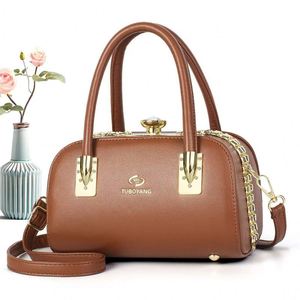 Elegant Women Pu Leather Square Shoulder Bags Casual Versatile Ladies Messenger Bag Retro Simple Female Handbags Tote <b>Purse</b> - Product Image 6