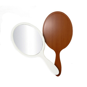 Face <b>Makeup</b> Cosmetic <b>Mirror</b> With Custom Logo Handheld Portable Vanity Accessory For Personal Grooming - Product Image 1