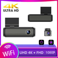 Caméra de tableau de bord de Vision nocturne S18 4K avec surveillance de stationnement ADAS enregistrement en boucle d'alerte BDS DVR de voiture grand Angle 5MP